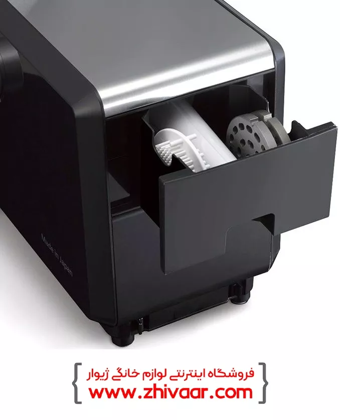 خرید چرخ گوشت پاناسونيک مدلMK-ZJ2700 رنگ استيل مشکي - 