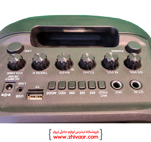 خرید اسپيکر تک شارژي سناتور مدل AR-800 رنگ مشکي  - 