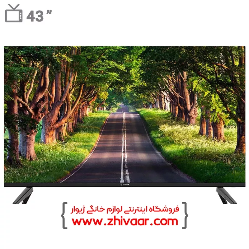 خرید ال اي دي 43 اينچ اسنوا مدل SLD-43SA1260 رنگ مشکي 