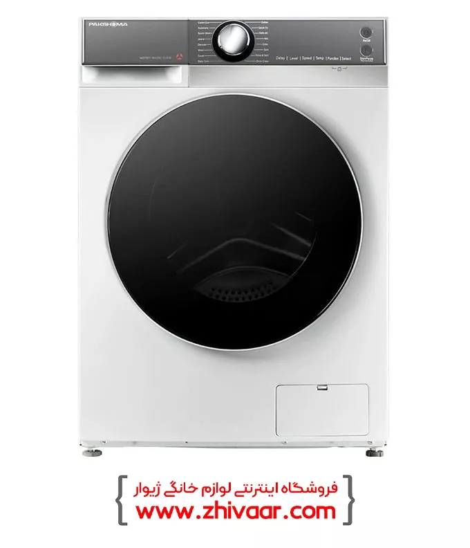 خرید لباسشويي 9 کيلويي پاکشوما مدل BWF-40108 IWT رنگ سفيد