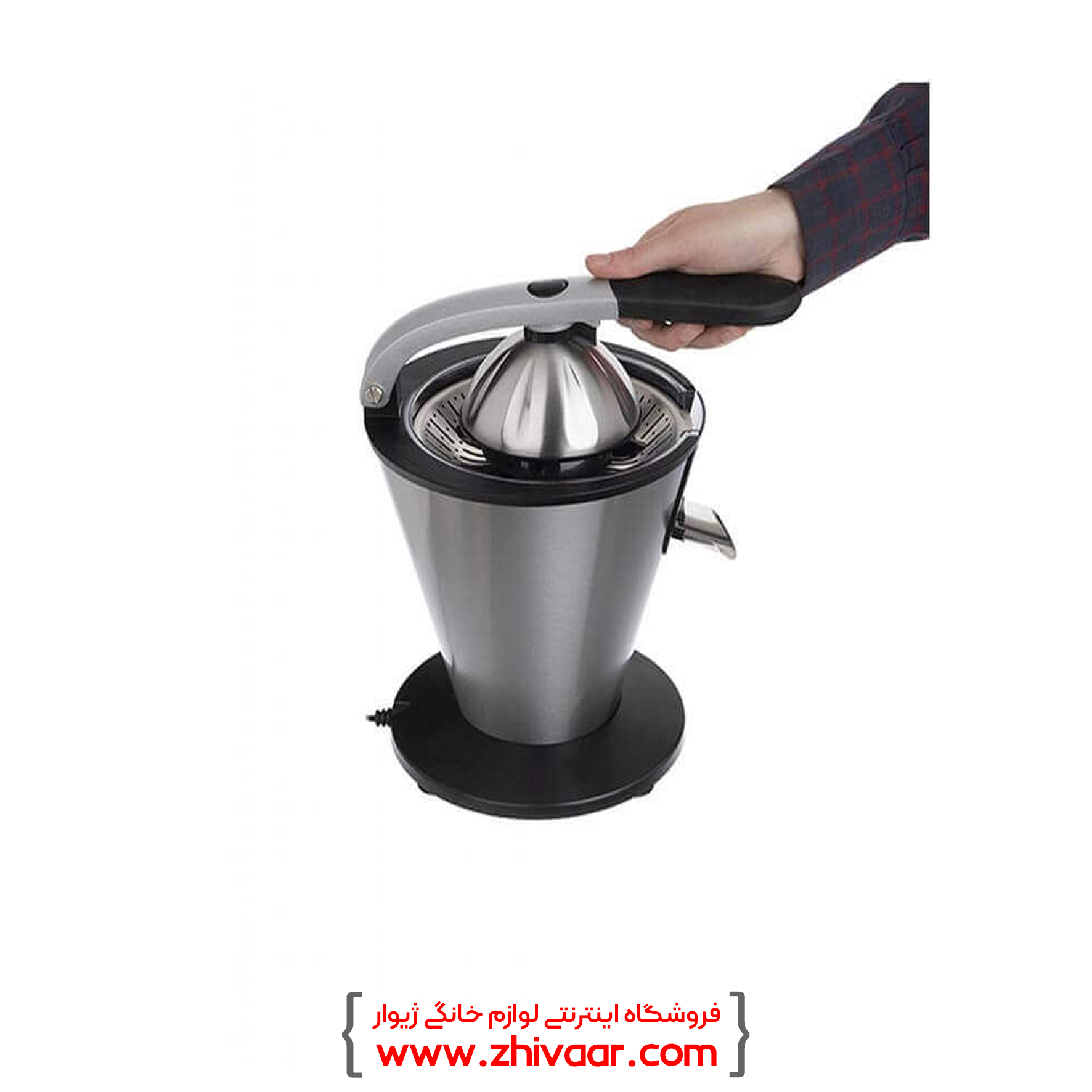 خرید آب مرکبات گیری ساکس مدل DW-300 - مشکی  نقره ای - 