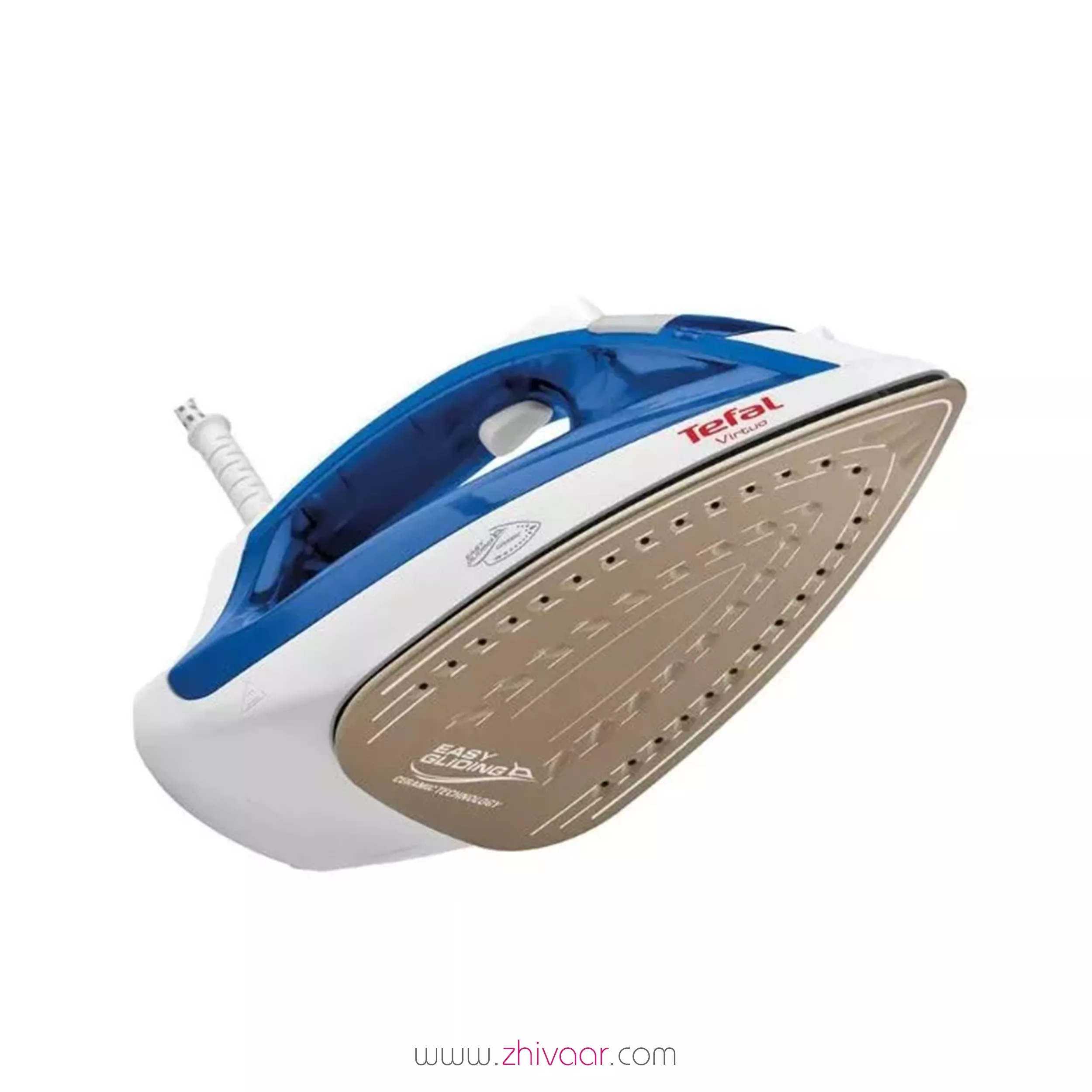 خرید اتو بخار تفال مدل FV-1734 رنگ آبي سفيد  - خرید اتو بخار تفال مدل FV-1734