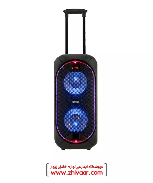 خرید اسپيکر تک شارژي سناتور مدل AR-800 رنگ مشکي  - 