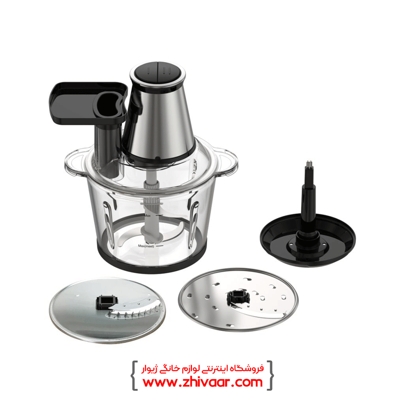 خرید خرد کن تکنو مدل TE-220 رنگ استيل مشکي