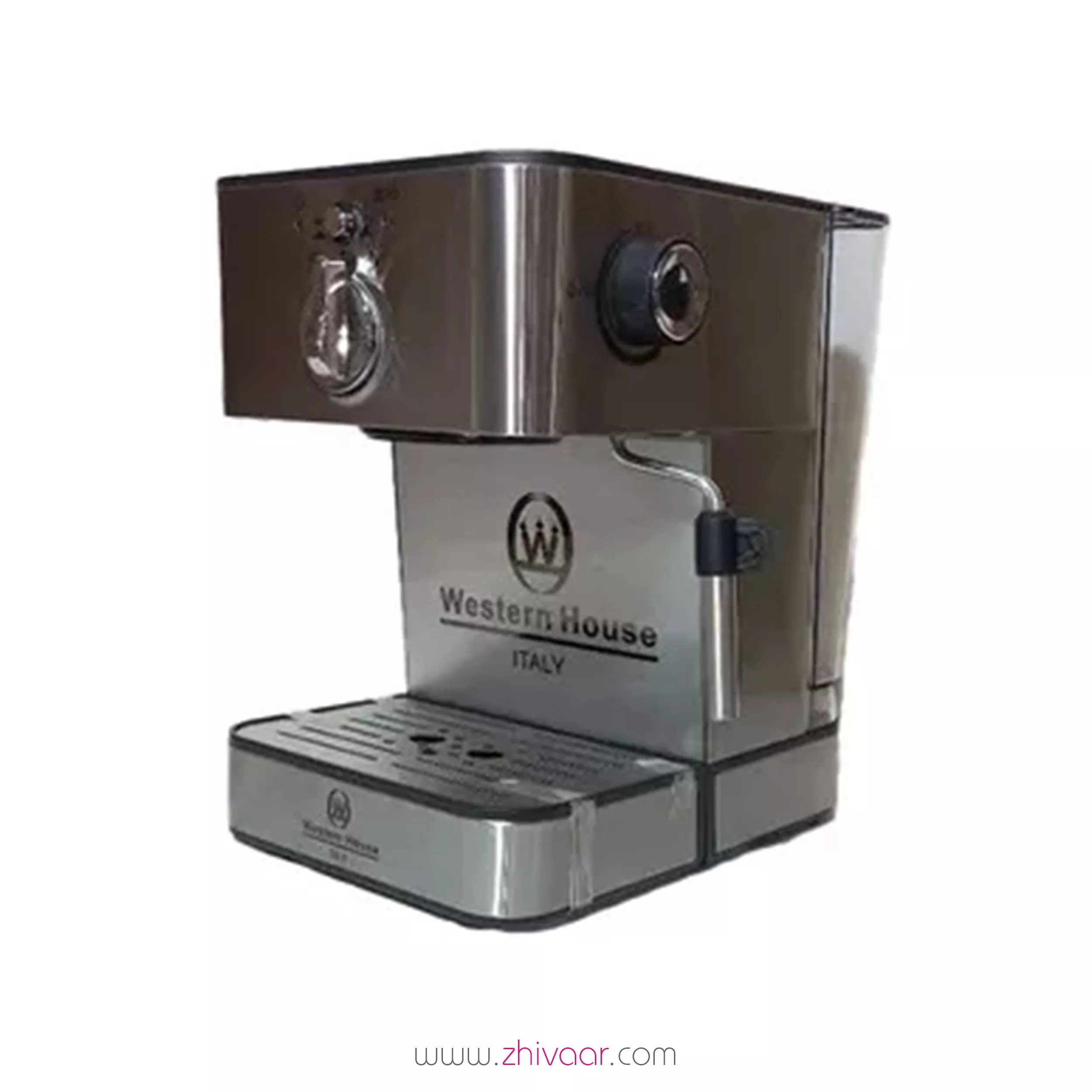 خرید اسپرسو ساز وسترن هوس مدل WCM-8820 رنگ استيل 