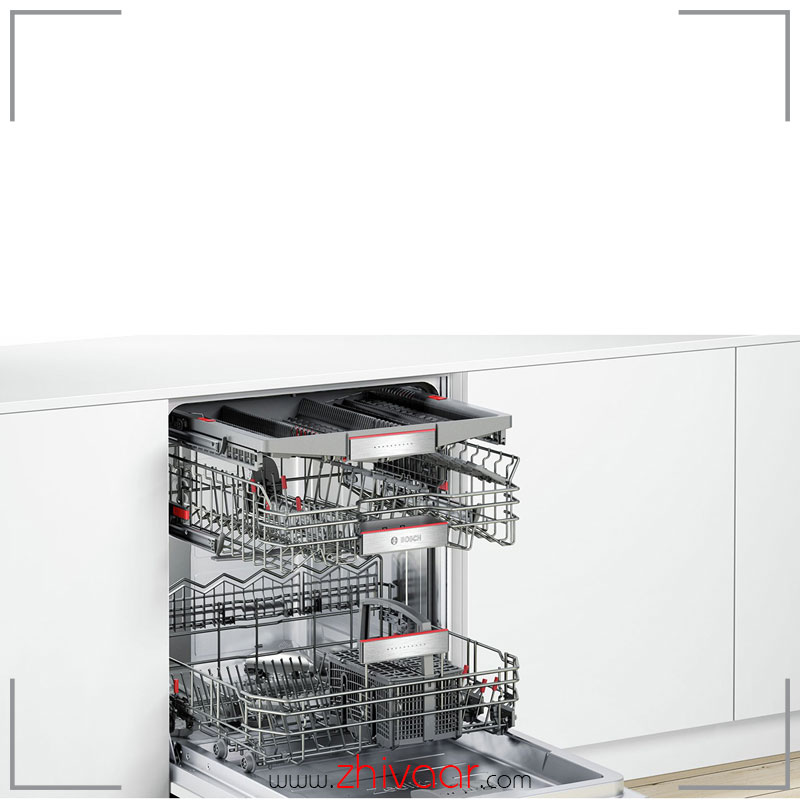 خرید ماشین ظرفشویی توکار بوش مدل BOSCH SMI88TS02B - 