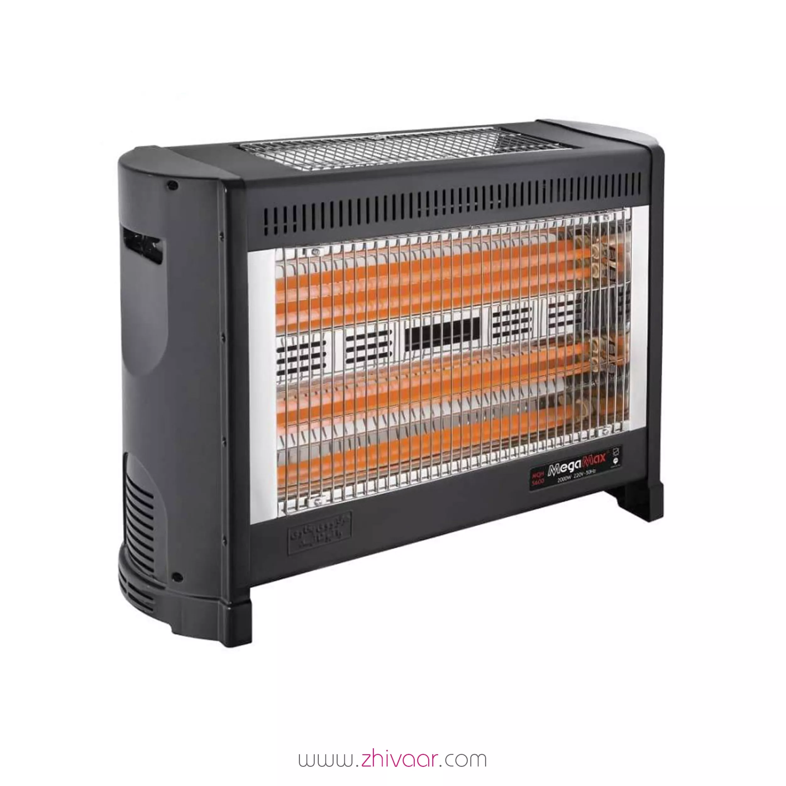 خرید بخاري برقي مگامکس مدل MQH-5600 رنگ مشکي