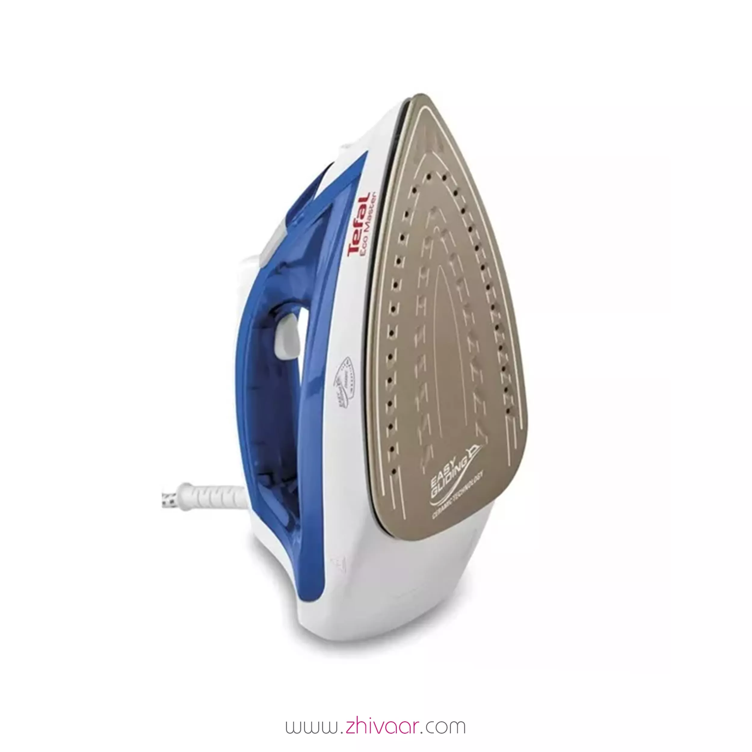 خرید اتو بخار تفال مدل FV-1734 رنگ آبي سفيد  - اتو بخار تفال مدل FV-1734