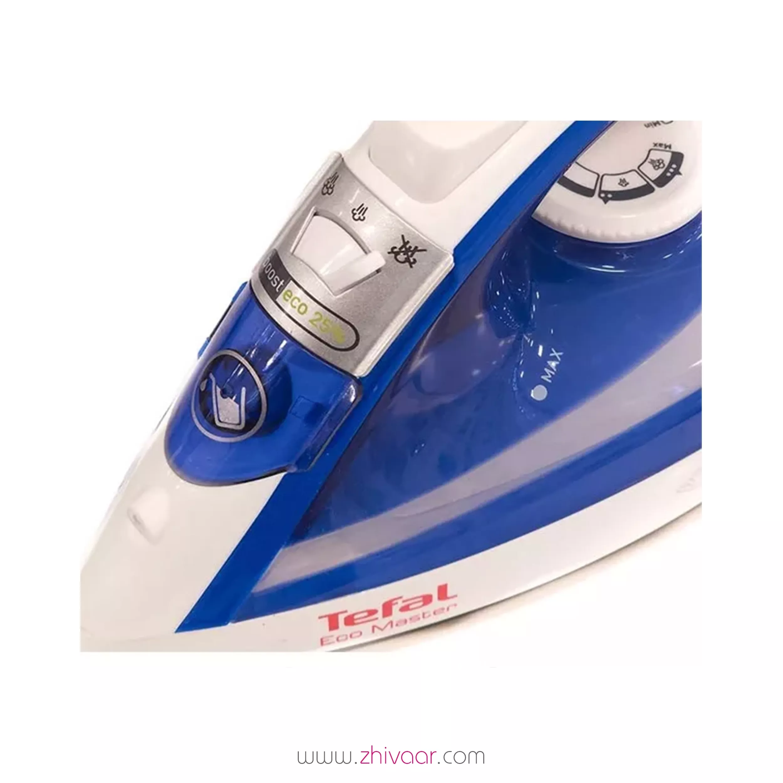 خرید اتو بخار تفال مدل FV-1734 رنگ آبي سفيد  - قیمت اتو بخار تفال مدل FV-1734