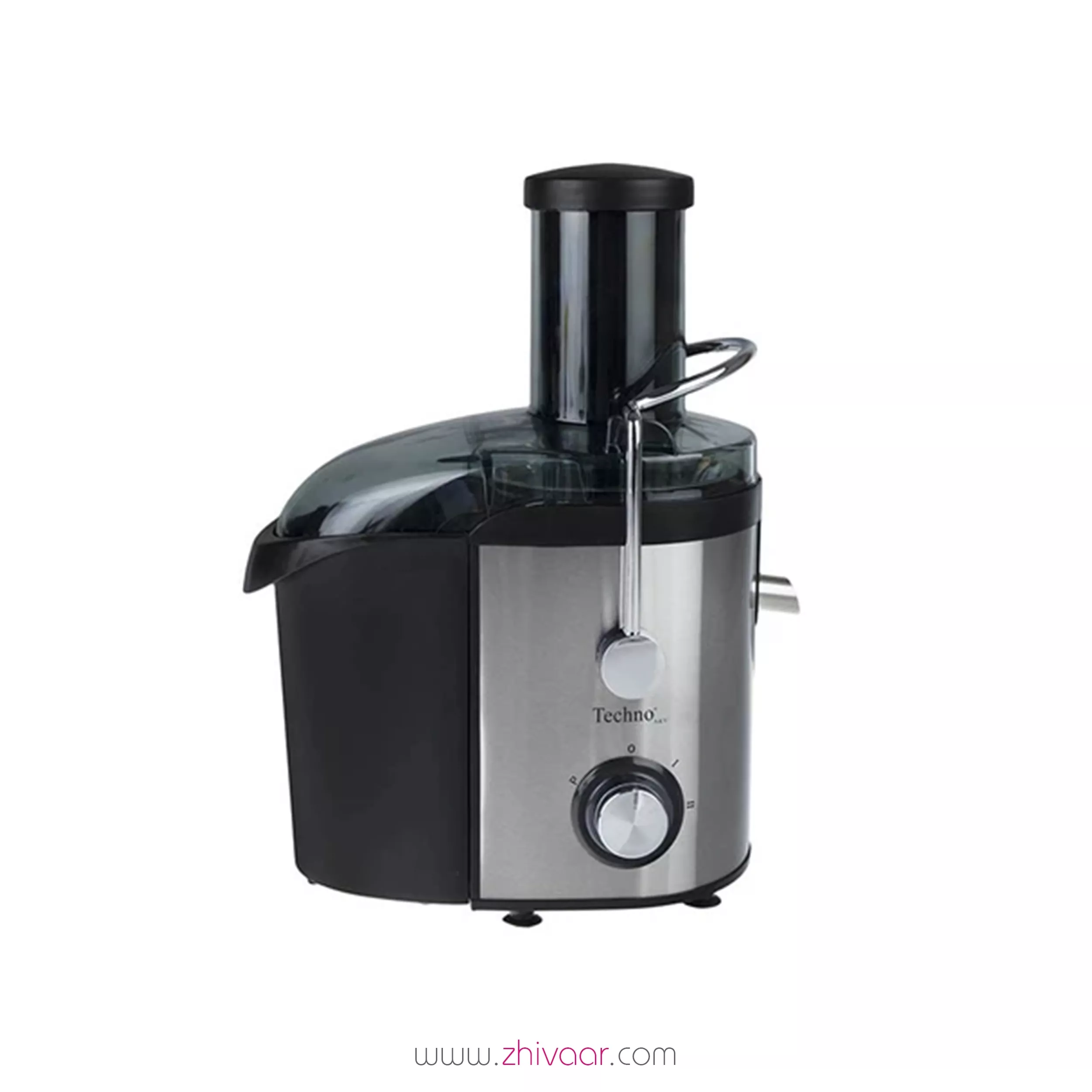 خرید آبمیوه گیری تکنو مدل Te-311 رنگ مشکی استیل - آبمیوه گیری تکنو 311